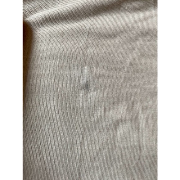 ASOS DESIGN oversized half sleeve t-shirt with turtle neck in beige - Small - Picture 6 of 7